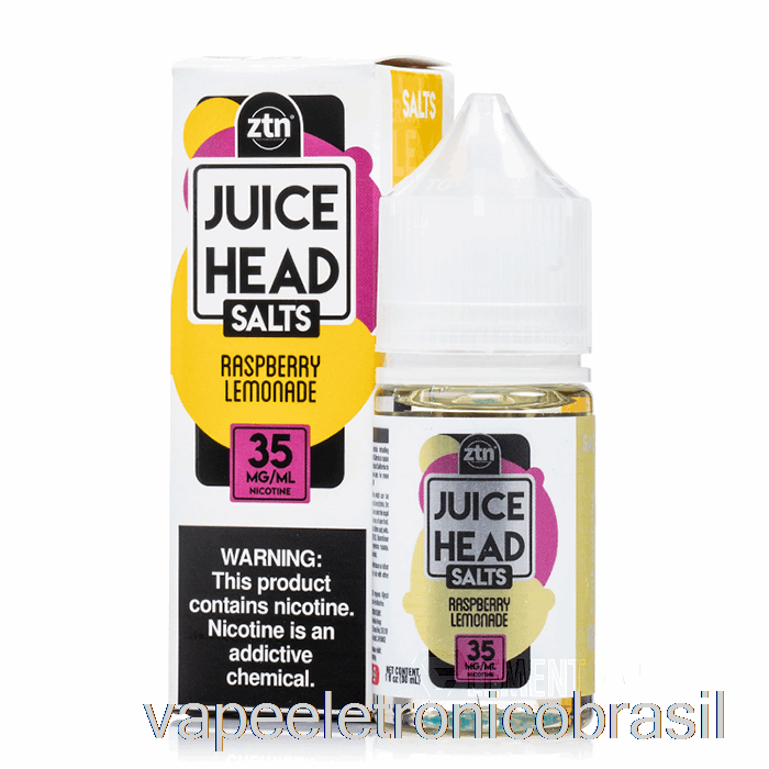 Vape Vaporesso Limonada De Framboesa - Suco De Sais De Cabeça - 30ml 35mg